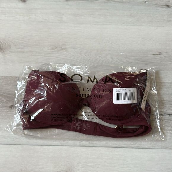 Soma EMBRACEABLE Tailored 
Push-Up Bra Big Cab 36B‎ NWT in packaging - Picture 5 of 7
